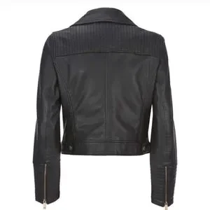 Mint Velvet Jackets Coats Mint Velvet Black Casual Leather